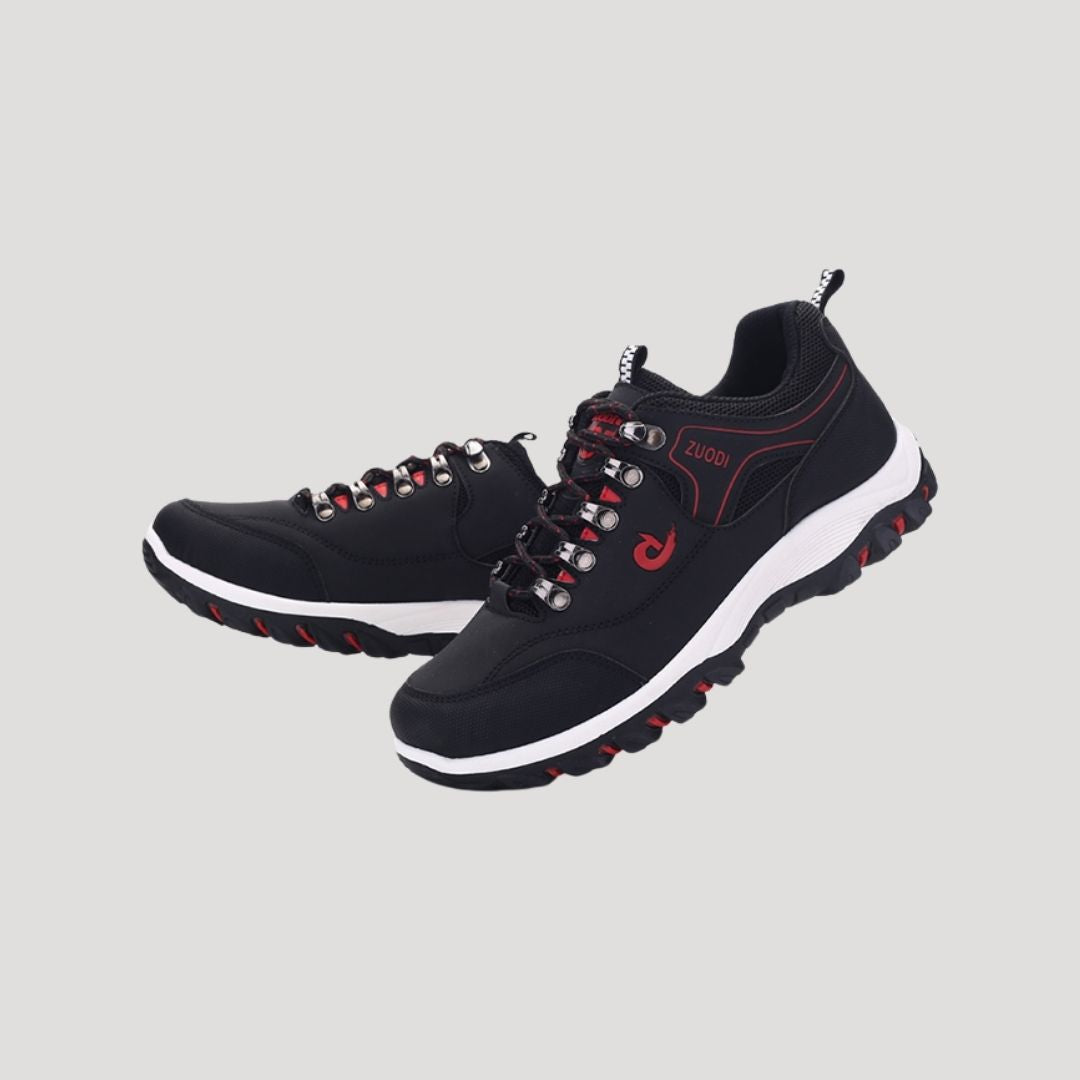 Men’s Tan Hiking Trainers – Outdoor Trail Walking Shoes