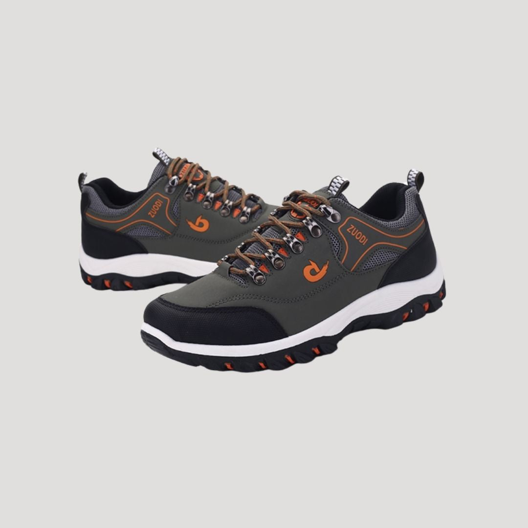 Men’s Tan Hiking Trainers – Outdoor Trail Walking Shoes