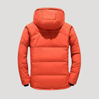 Men’s Waterproof Puffer Jacket – Insulated Winter Coat with Hood